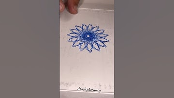 The Spirograph #satisfying #spirograph #art #spiroart #spirography #viral #trending #shorts #fun