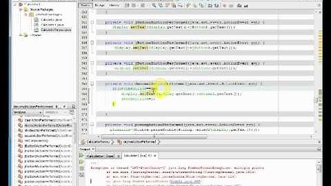 Netbeans IDE 8 0 make Calculaor part 5
