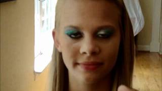 Royal Athletics All Stars Cheerleading Makeup Demo