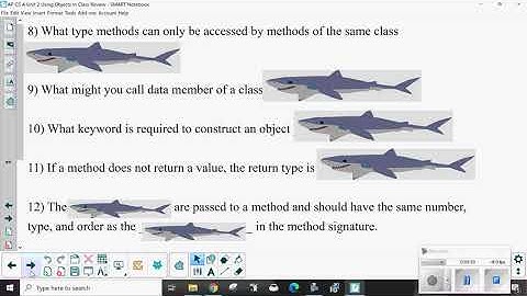 AP CS A Unit 2 Using Objects In Class Review