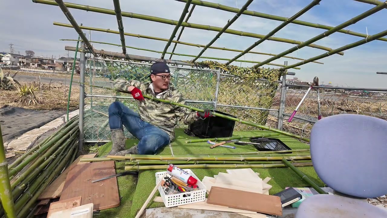 ドカベンファーム＃２（屋根作り編）