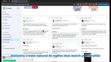AI Smart Reply: Auto-Reply on X/Twitter — Natural, On-Brand AI Replies (XJumper)