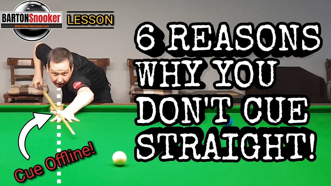 6 Tips For Straighter Cueing | Snooker Lesson