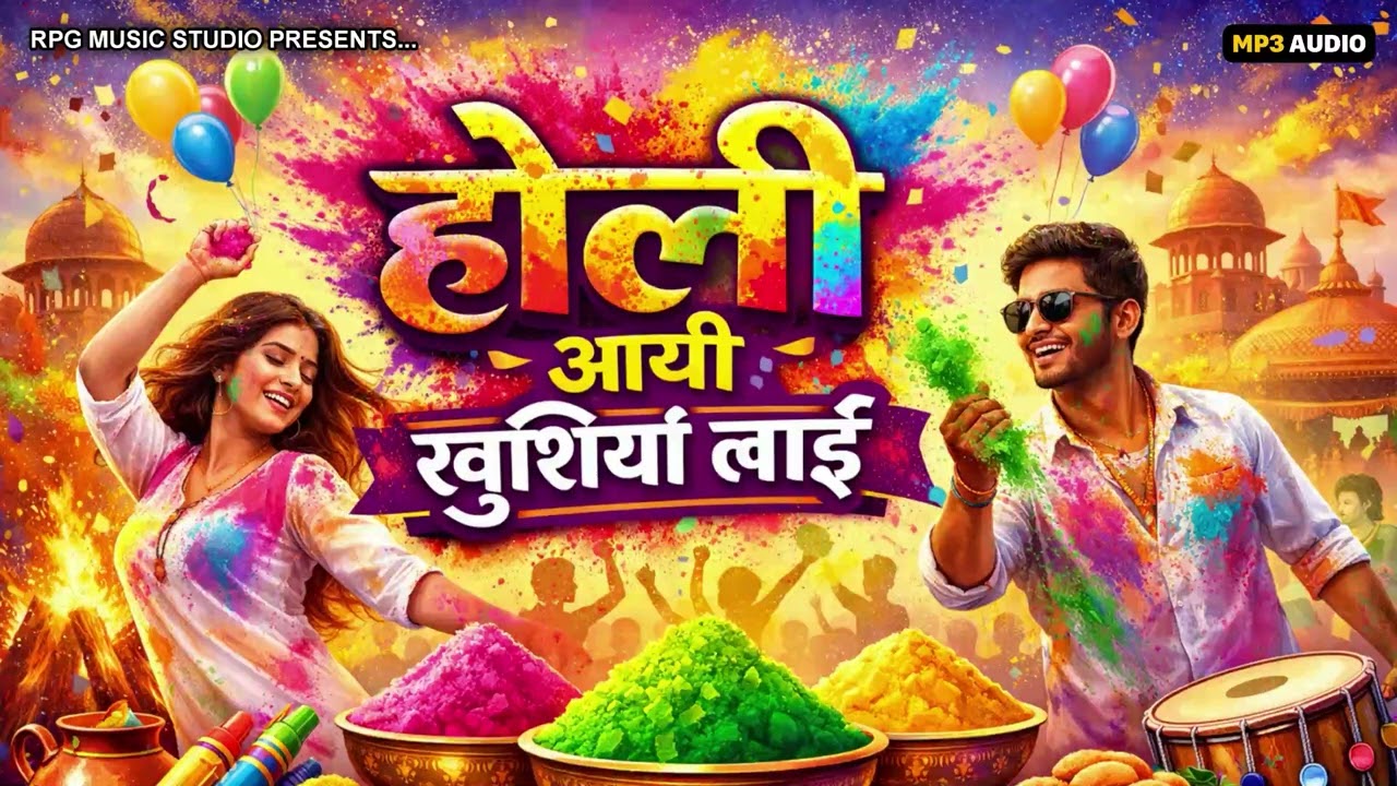 होली स्पेशल गीत । होली आई खुशिया लाइ     Holi Aai Khushiyan Laai    New Holi Song 2026