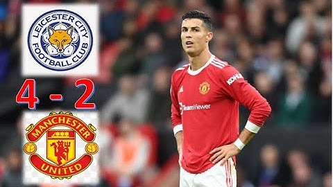 ไฮลท์ฟุตบอลแมนยูไนเต็ด พบ เลสเตอร์ ล่าสุด2021||2022 HD