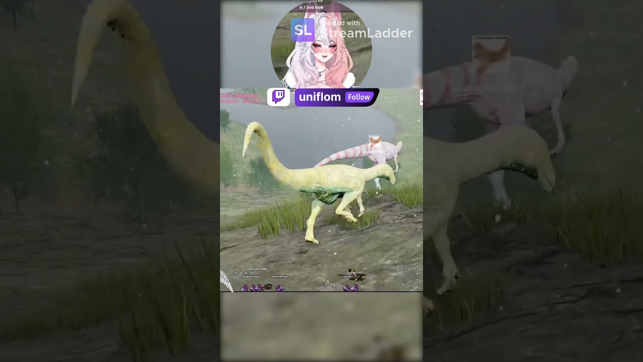 Она в один большой прыжок долетает до воды 