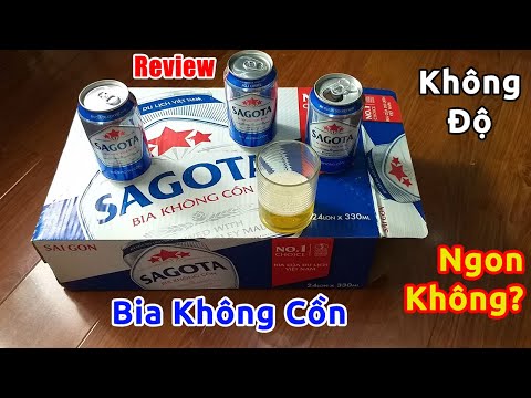 Video Review bia không cồn có thật không? Vị uống ntn? - youtube