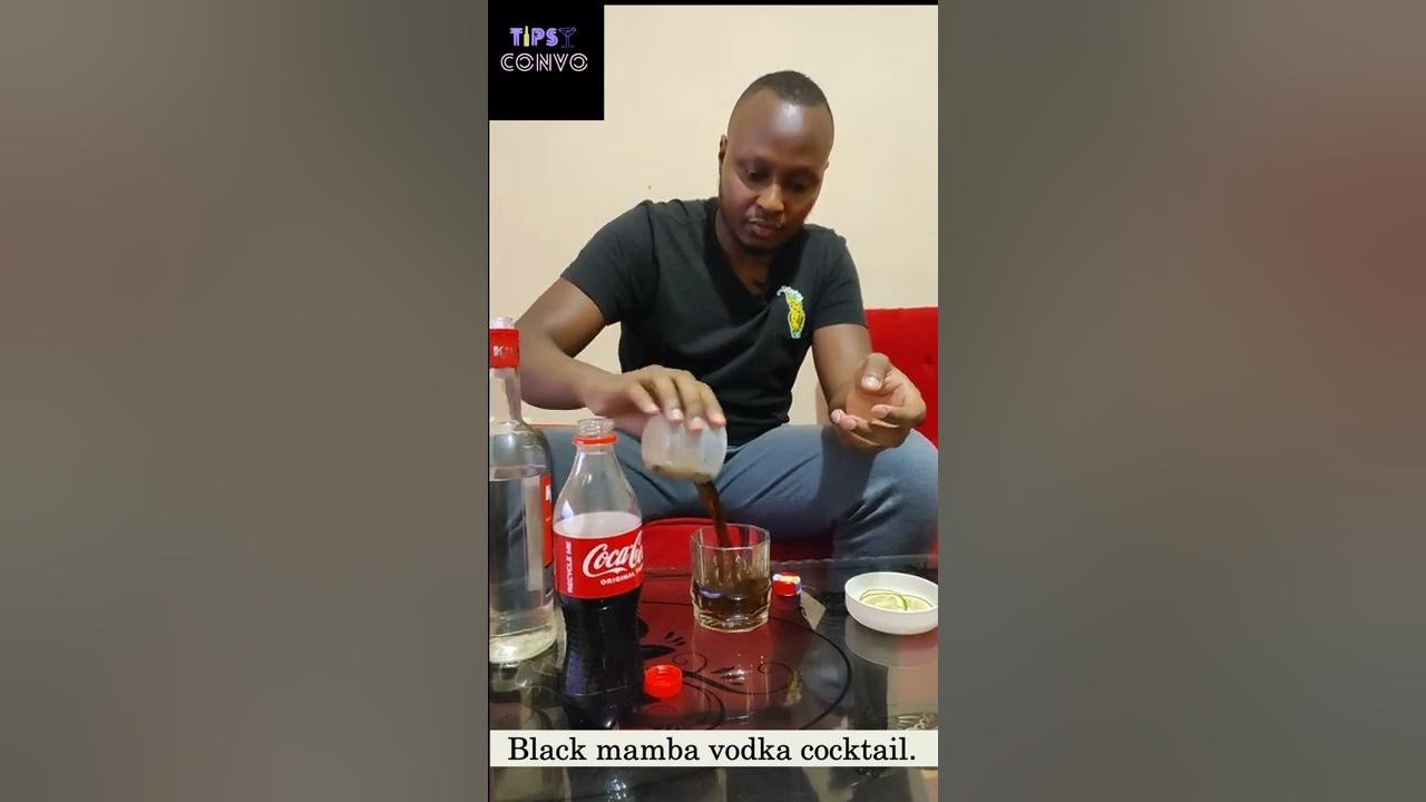 Black mamba ''KENYAN'' vodka cocktail shorts YouTube