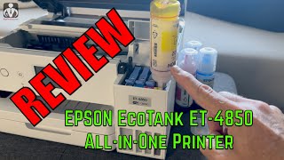 epson ecotank et-4850 - unboxing, features, initial setup & thoughts