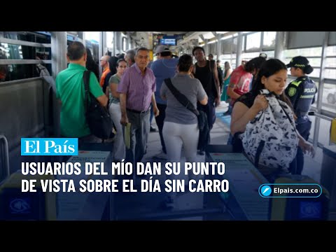 Usuarios del MÍO en estación Universidades reclaman por demoras | El País Cali