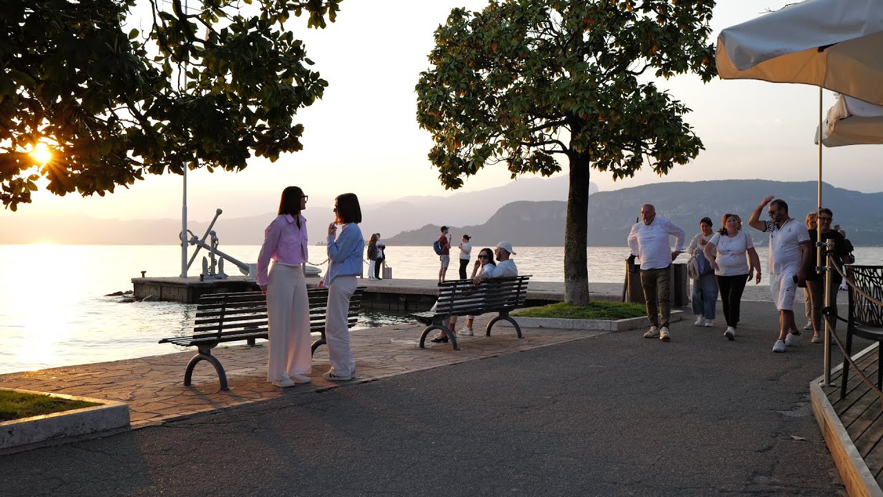 Bardolino, Italy. May 2024 - WALKING TOUR 4K60