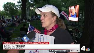 Hundreds Gather to Watch Jan. 6 Insurrection Hearing on Capitol Hill | NBC4 Washington