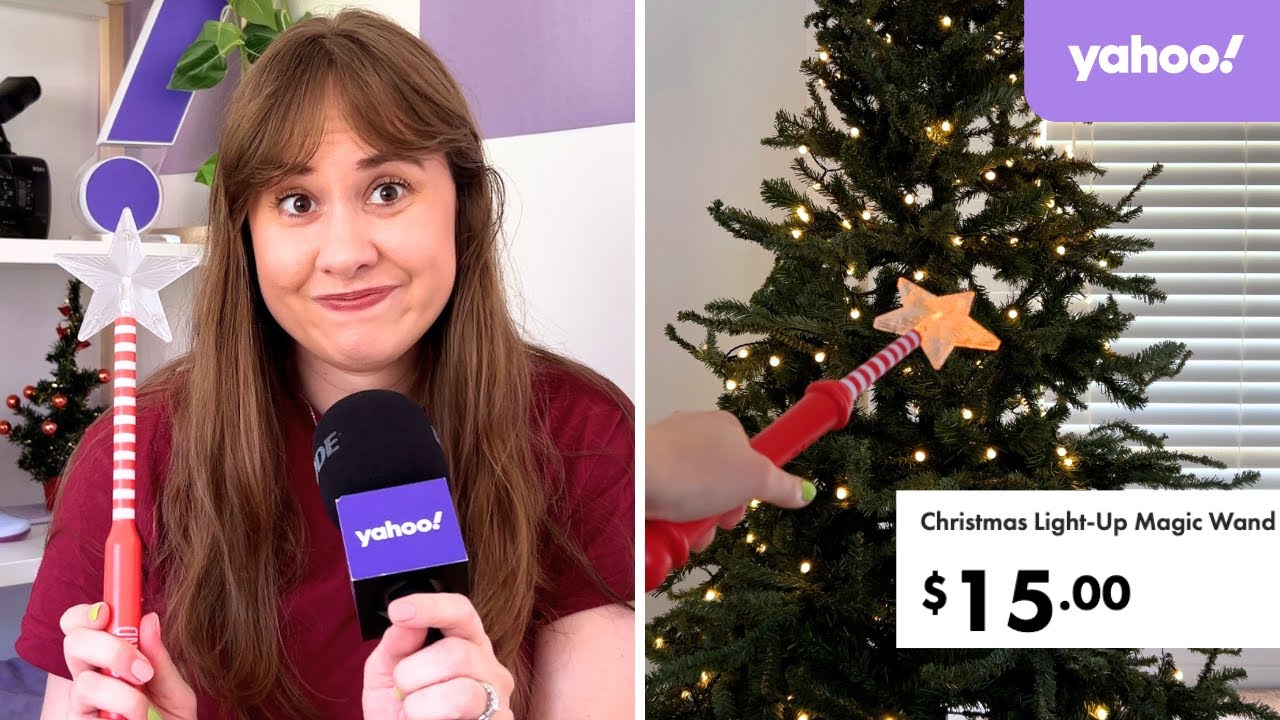 Comparing Kmart's $25 Magic Christmas Wand to The Reject Shop's $15 version | Yahoo Australia