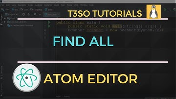 How to Find All Atom Editor - Keyboard Shortcuts