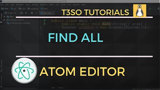 How to Find All Atom Editor - Keyboard Shortcuts