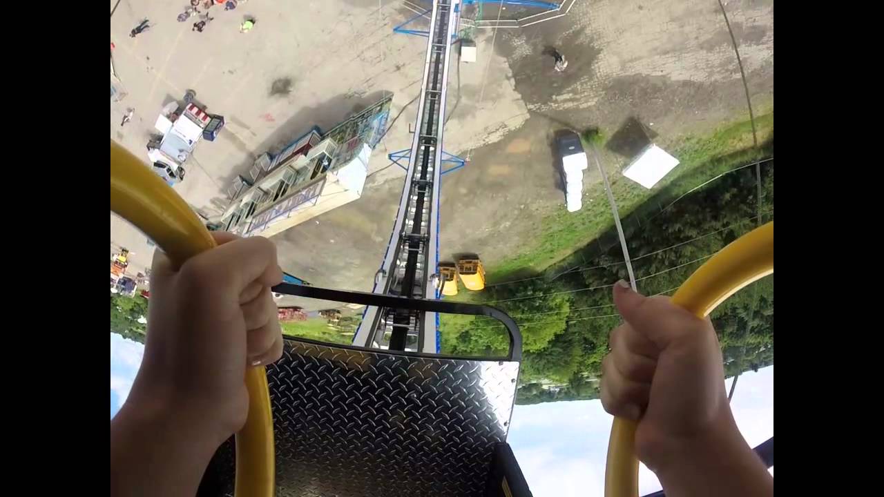 Intern Adventures: Bangor State Fair Fire Ball Roller Coaster Ride