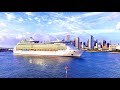 Mariner Of The Seas | Morning Arrival W/ No Passengers At Port Of Miami, 2020