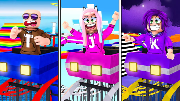 We Built 3 HUGE CART RIDES! | Roblox