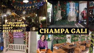 Champa Gali Saket Delhi | Complete Details | Champa Gali after Lockdown | Champa Gali Delhi | Vlog 9