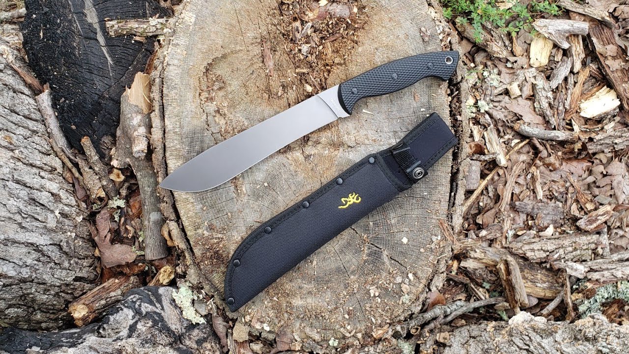 Browning bushcraft camp knife? YouTube