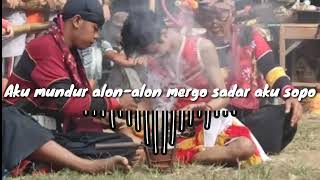 Story whatsapp lagu mundur alon alon versi jaranan