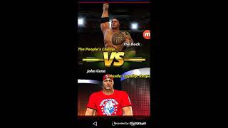 WWE CHAMPIONS APP | THE ROCK vs JOHN CENA screenshot 4