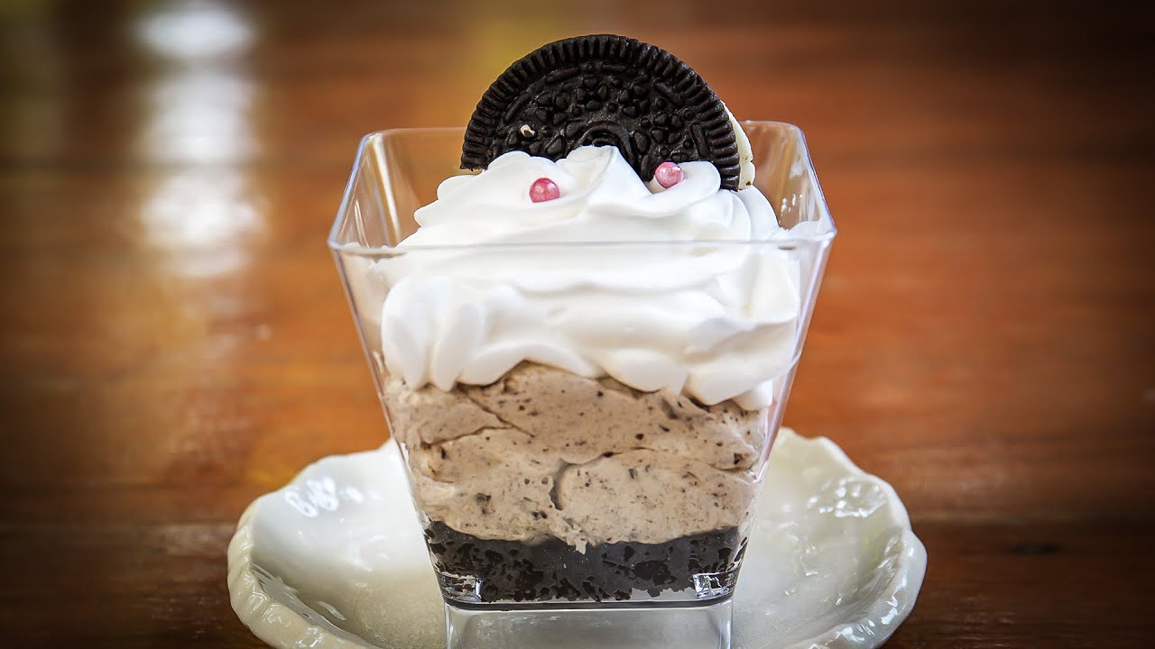 Quick Oreo Chocolate Truffle mousse recipe Oreo No Bake Dessert