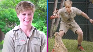 Watch Robert Irwin’s CLOSE Call With a 12-Foot Croc