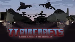 TT Aircrafts Addon 1.0.3
Another Addon can be downloaded from here:
https://www.gamingblog.site/
When this video released doesnt mean the Addon is already Released/Updated.
This Video are used for the Tutorial purpose only.
CREDITS:
Minecraft World used in the video:
https://www.planetminecraft.com/project/army-military-air-base/
This addon will be released for the First Time in Addon for Minecraft App.
You can download this app on Play Store/App Store. TT Aircrafts Addon 1.0.3