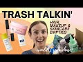 🗑 TRASH TALKIN |Beauty Empties 2021-Skincare, Haircare, &amp; Makeup Products I&#39;ve Used Up- Project Pan