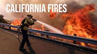 California wild fire devastation