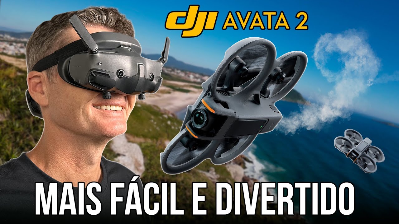 MAIS BARATO, DIVERTIDO e FÁCIL de PILOTAR – DJI AVATA 2