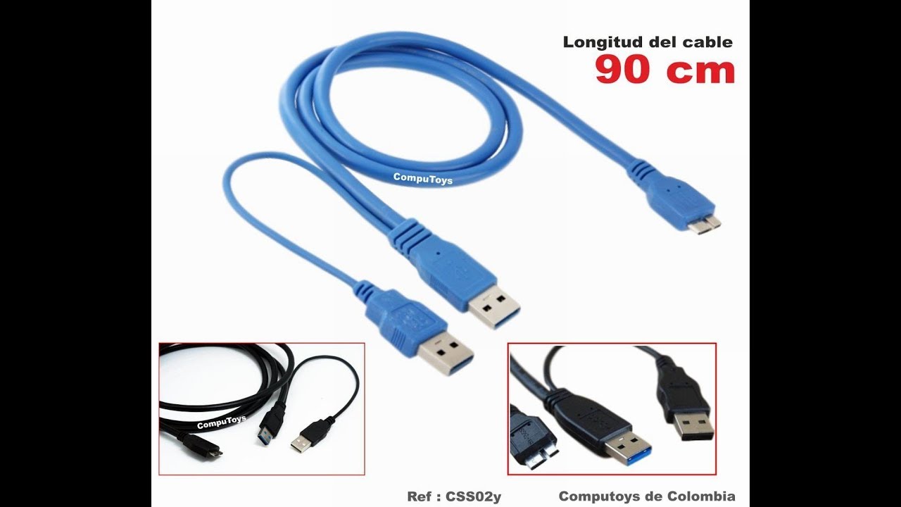 CSS02Y Cable 3.0 para Disco Externo en YE COMPUTOYS -