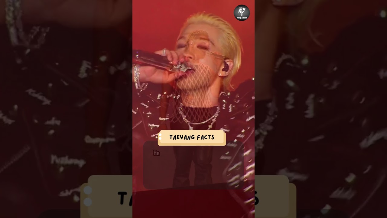 Taeyang Facts 