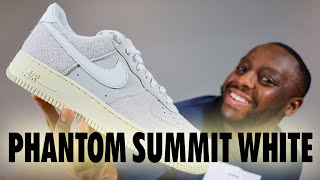 Nike Air Force 1 Phantom Summit White Light Bone On Foot Review QuickSchopes 776 Schopes HF2897 001