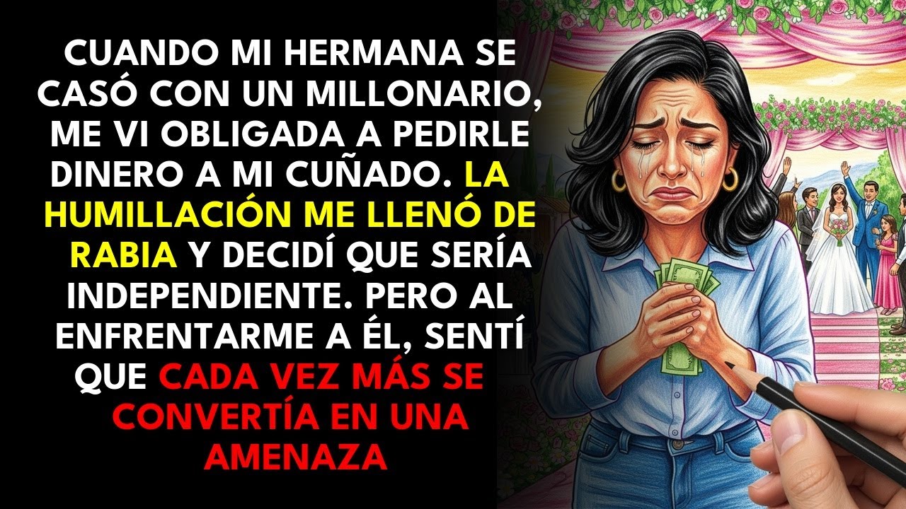 En la boda de mi hermana, me humillaron al pedirle dinero a mi cuñado, pero entonces...