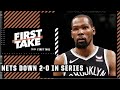 Stephen A. on Nets loss: For the first time I saw KD rattled! | First Take