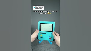 The BMO stand is very secure 😅🥰 #fyp #nintendoswitch #adventuretime