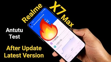 Realme X7 Max Antutu Test High Performance After Update 🔥🔥🔥#realmex7max