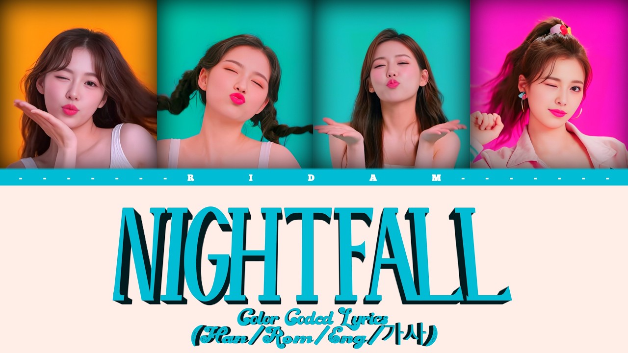 Watch Ridam 'Nightfall' K-Pop (Color Coded Lyrics) Official on YouTube Watch Ridam 'Nightfall' K-Pop (Color Coded Lyrics) Official on YouTube