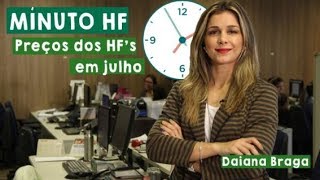 Minuto HF: Preços dos HF's em julho