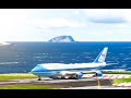 Air Force One’s Most Dangerous Takeoff! Short Runway Over the Ocean — NO MARGIN for Error!
