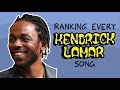 Ranking EVERY Kendrick Lamar song