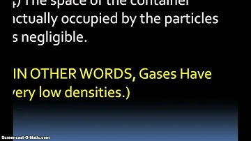 Gases (Part #1) Kinetic Theory