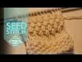 Seed stitch & moss stitch | how to knit it