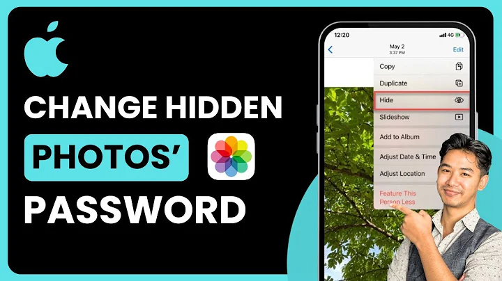 How to Change Hidden Photos Password on iPhone !