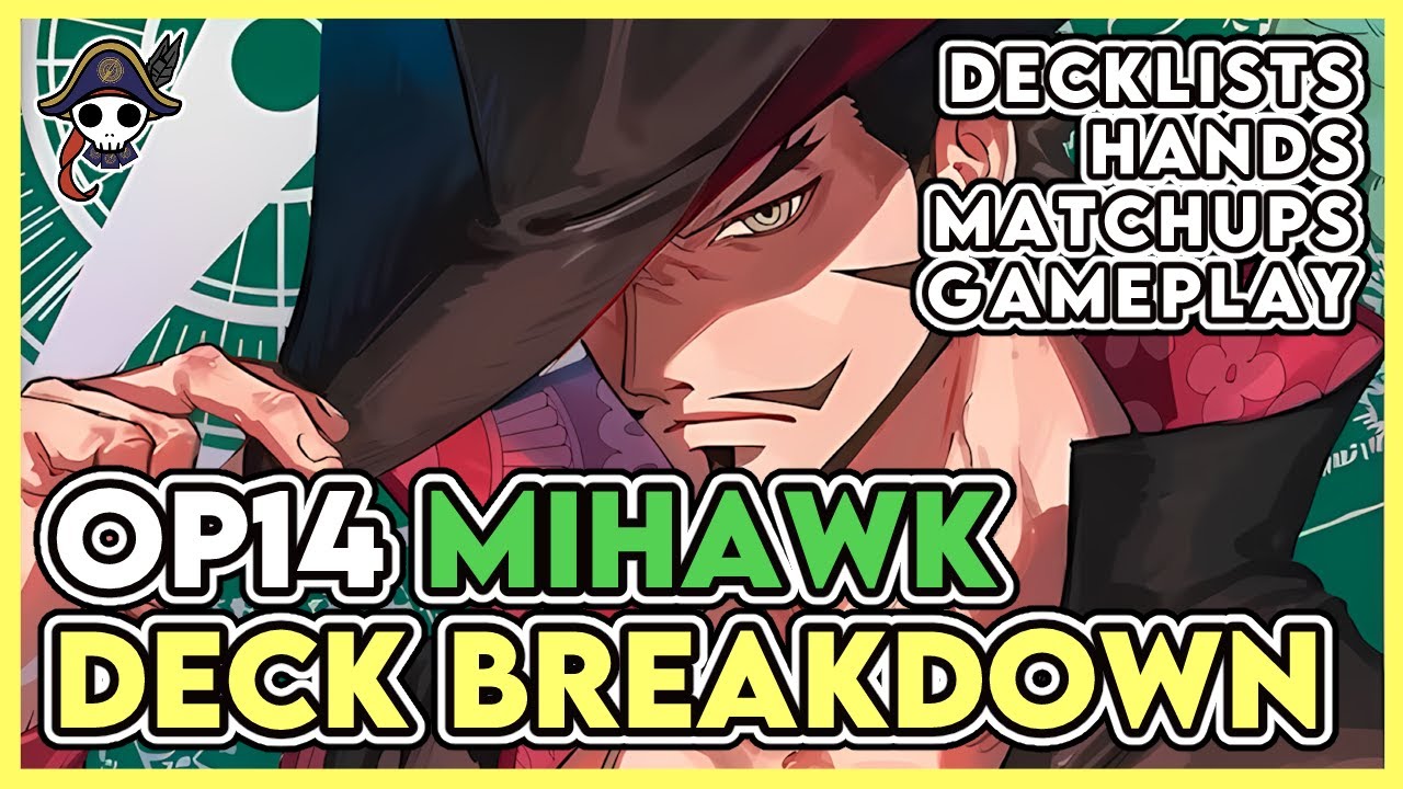 [OP14] Mihawk Deck Breakdown - The Strongest Swordsman Must Tech For Everything