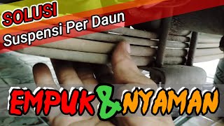 Cara membuat Suspensi mobil Empuk dan Nyaman