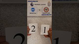 Premier League Brighton Vs Brentford Score Result 2-1