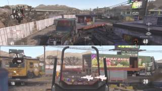 Sideshow vs Normal Bots Split Screen - COD AW
